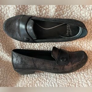 Dansko Oleano metallic loafers